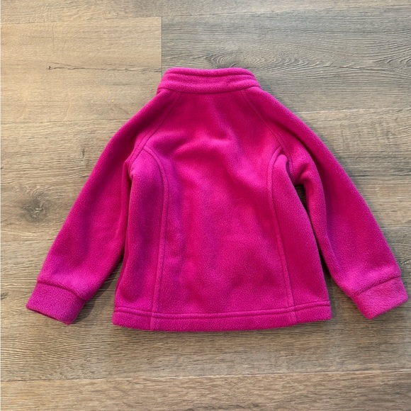 Columbia Barbie Pink Fleece Full Zip Toddler Girls Jacket - Picture 4 of 6